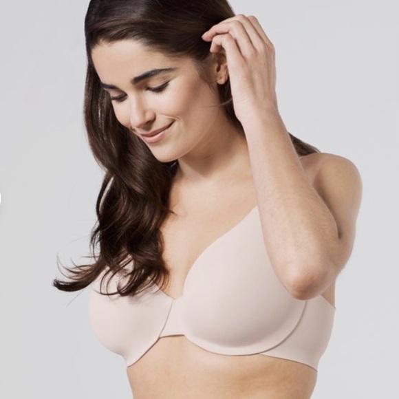 32B True & Co True Body Lift Underwire Bra, Mink Color NEW - Picture 2 of 8